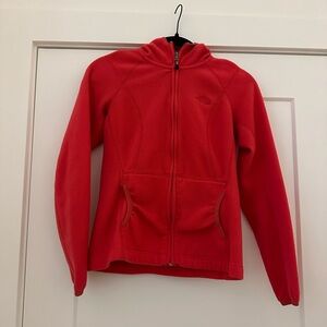 North face fleece zip up